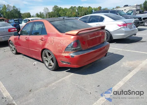 2001 Lexus Is 300 из США, поврежденный, VIN JTHBD182X10009474